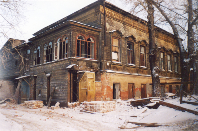 Дом Бехтерева в Казани. Декабрь. 2002г.