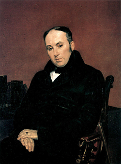 Портрет В. А. Жуковского. К. П. Брюллов, 1837 год