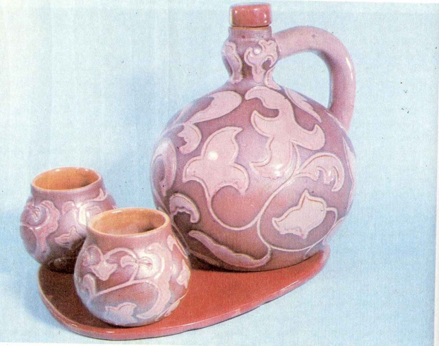  Глазурованная глиняная посуда, 1960-е